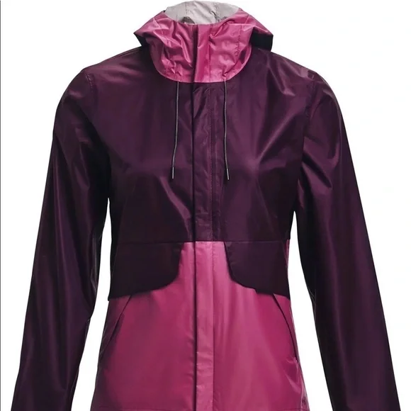 Under Armour Water Proof Jacket Stormproof Cloudstrike Shell Jacket Fitted Small